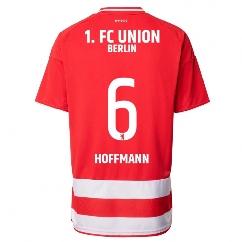 Danxen Kid Finn Hoffmann #6 Red White Home Jersey 2025/26 T-Shirt
