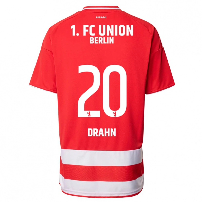 Danxen Kid Mika Drahn #20 Red White Home Jersey 2025/26 T-Shirt