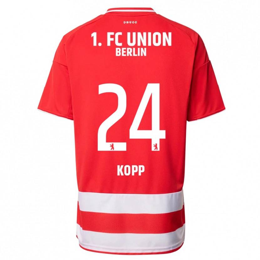 Danxen Kid Marvin Kopp #24 Red White Home Jersey 2025/26 T-Shirt