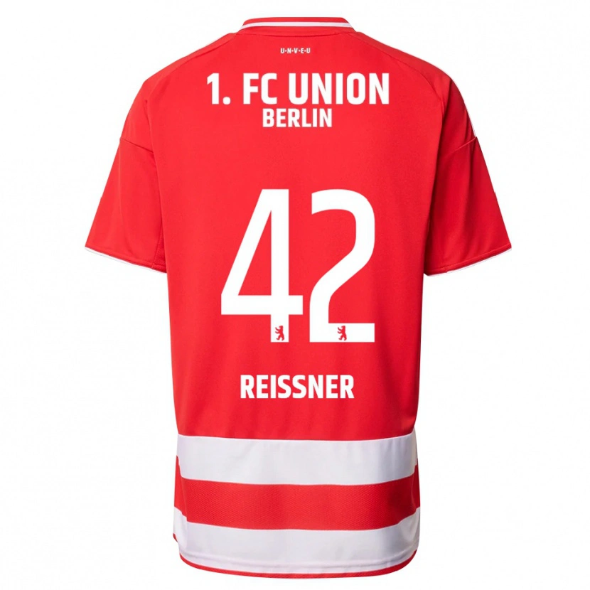 Danxen Kid Naika Reissner #42 Red White Home Jersey 2025/26 T-Shirt