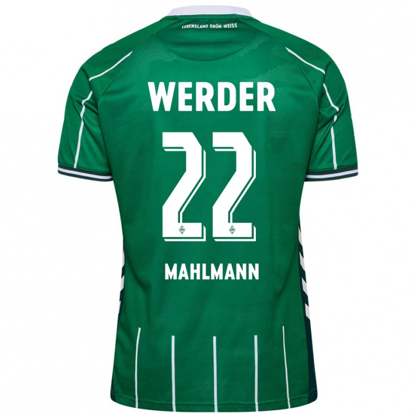 Danxen Kid Justus Mahlmann #22 Green White Home Jersey 2025/26 T-Shirt
