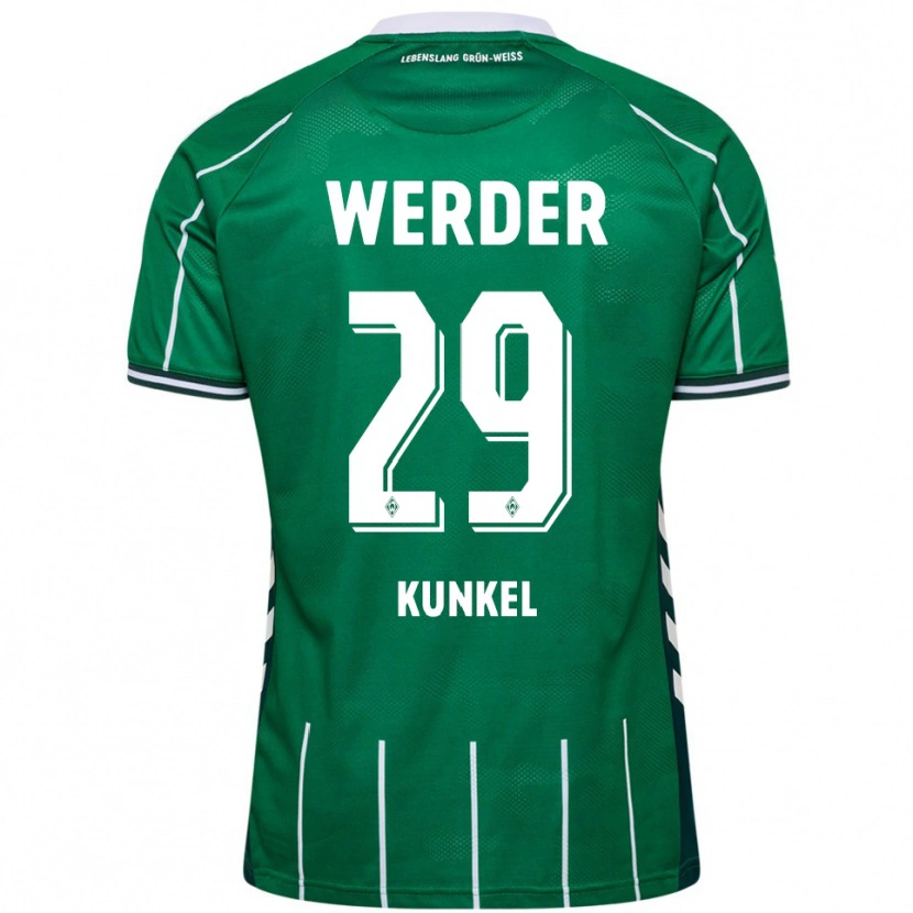 Danxen Kid Melina Kunkel #29 Green White Home Jersey 2025/26 T-Shirt