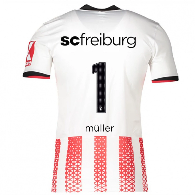 Danxen Kid Philipp Müller #1 White Red Home Jersey 2025/26 T-Shirt