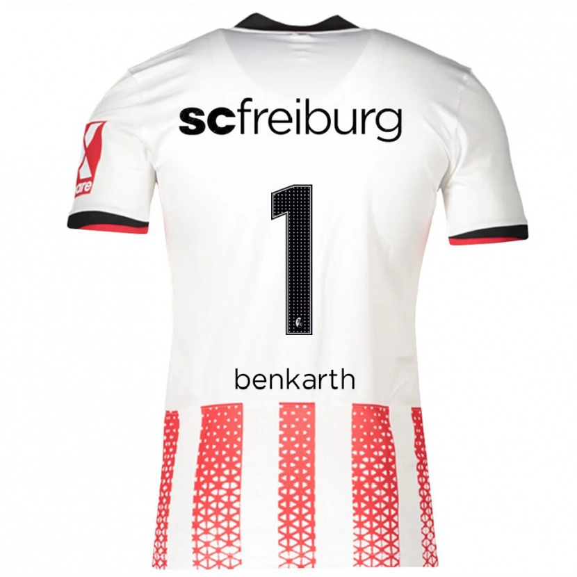 Danxen Kid Laura Benkarth #1 White Red Home Jersey 2025/26 T-Shirt
