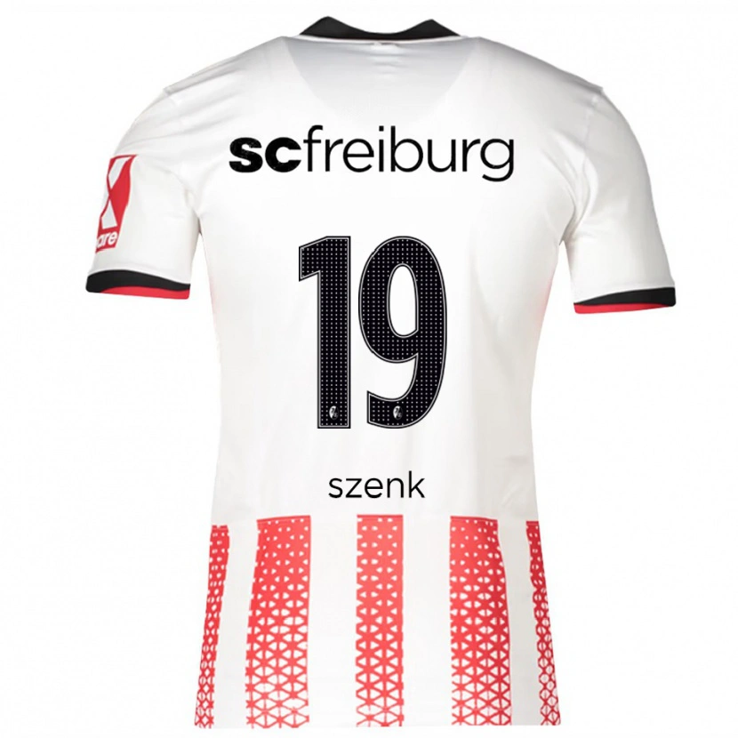 Danxen Kid Nia Szenk #19 White Red Home Jersey 2025/26 T-Shirt