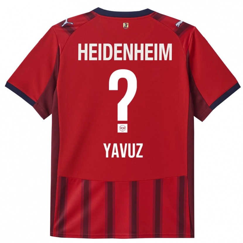 Danxen Kid Abdullah Yavuz #0 Red Navy Home Jersey 2025/26 T-Shirt