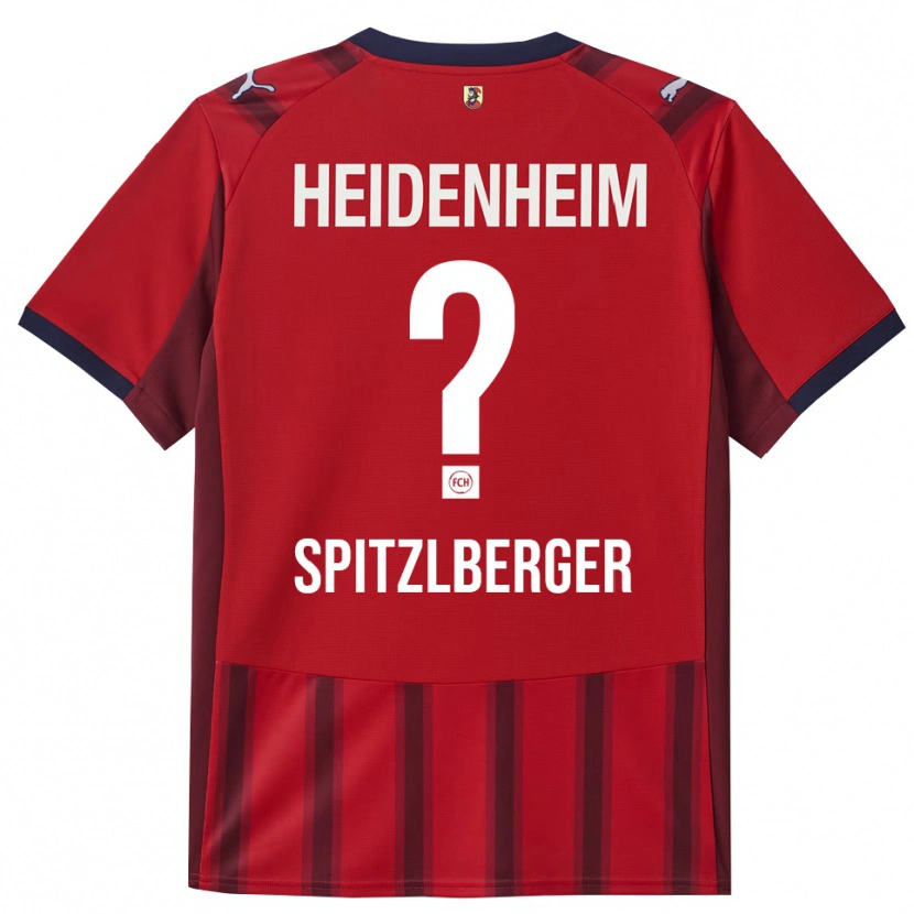 Danxen Kid Tyler Spitzlberger #0 Red Navy Home Jersey 2025/26 T-Shirt