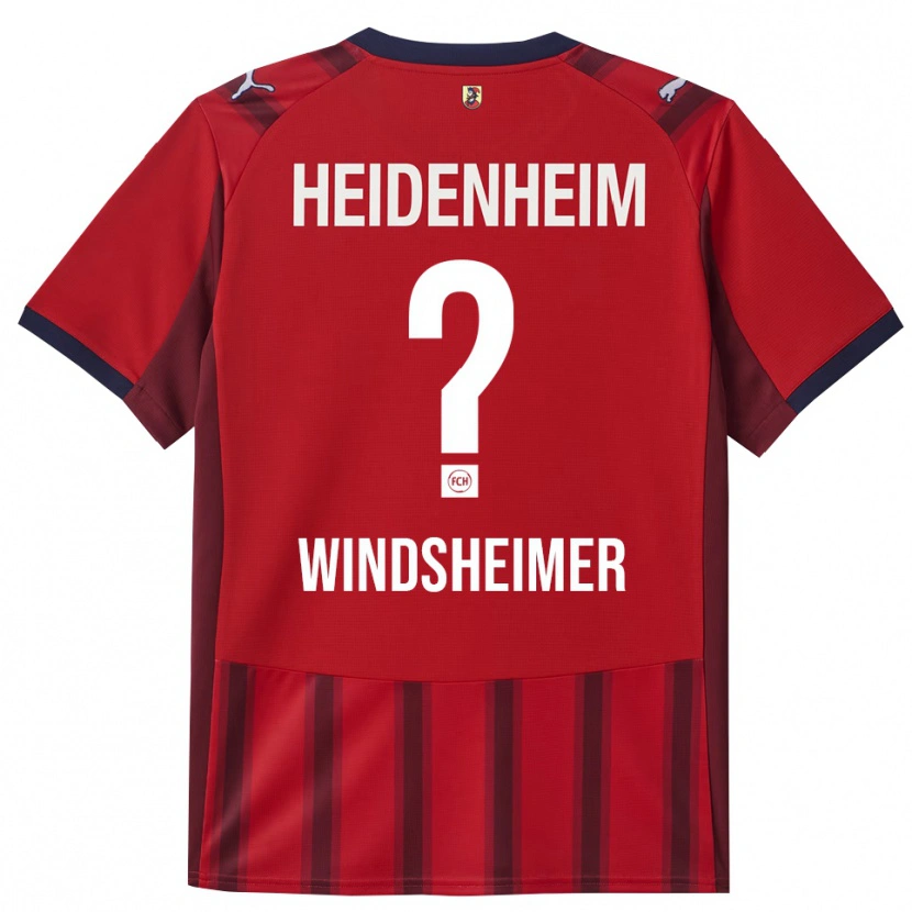 Danxen Kid Tim Windsheimer #0 Red Navy Home Jersey 2025/26 T-Shirt
