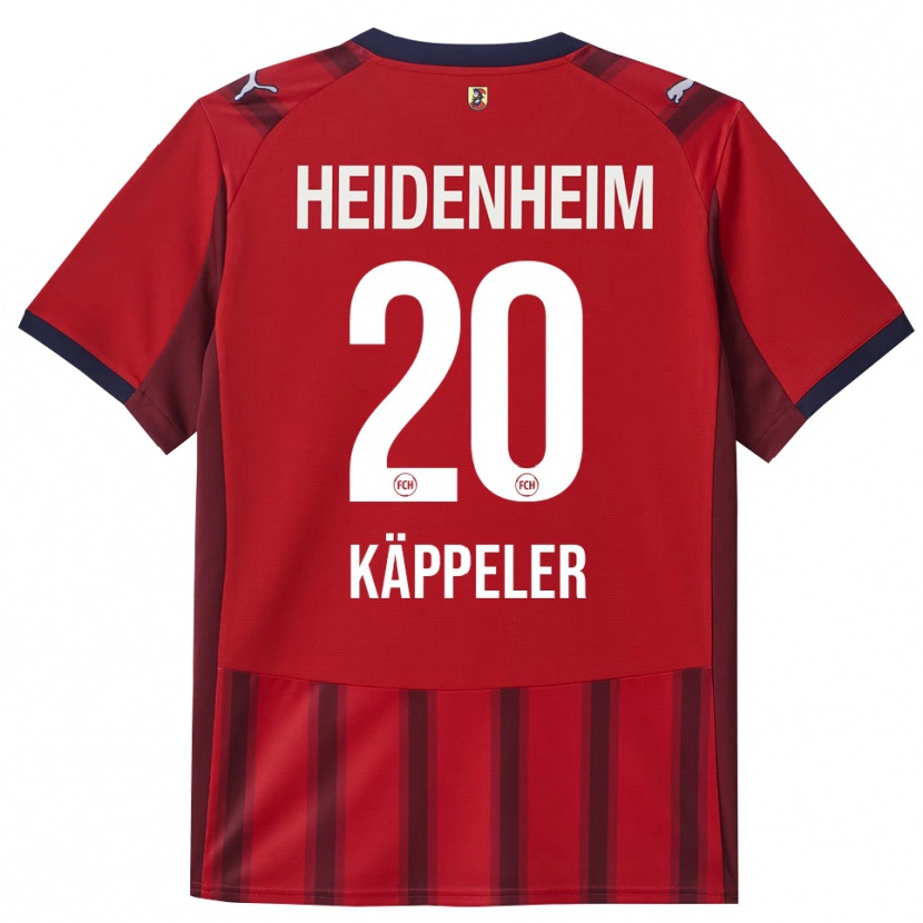 Danxen Kid Lina Käppeler #20 Red Navy Home Jersey 2025/26 T-Shirt