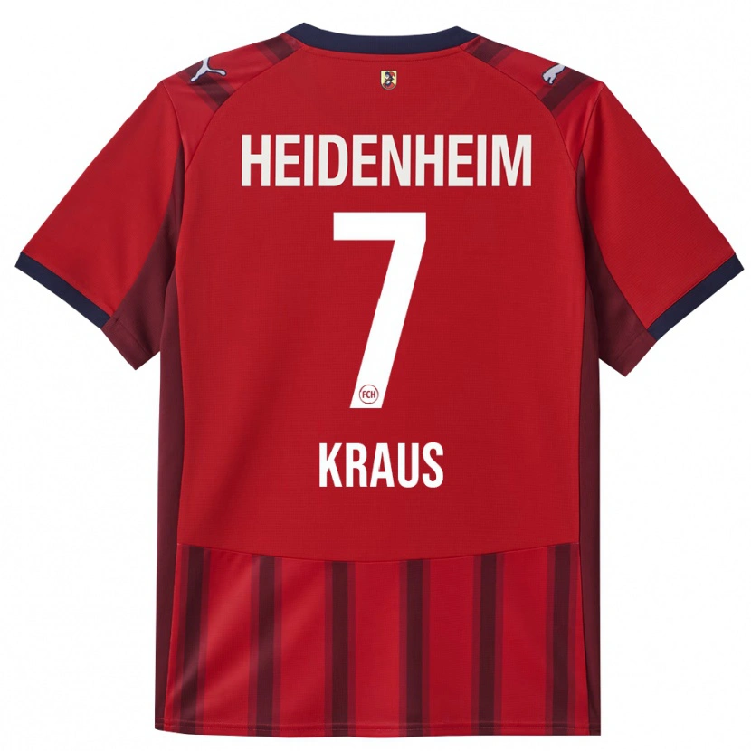 Danxen Kid Sabrina Kraus #7 Red Navy Home Jersey 2025/26 T-Shirt