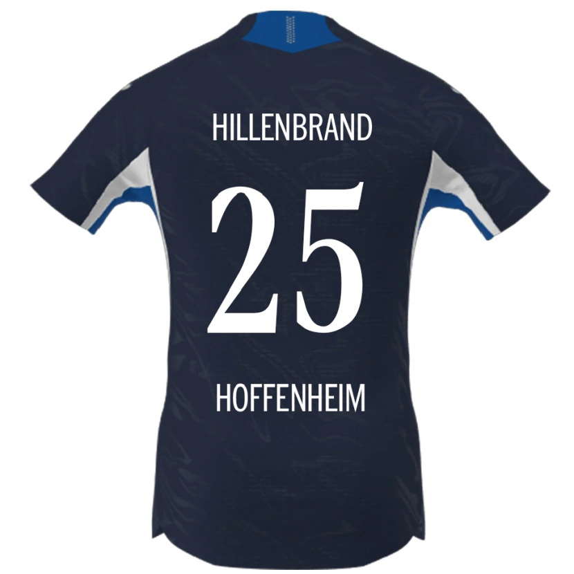 Danxen Kid Jack Hillenbrand #25 Navy White Home Jersey 2025/26 T-Shirt