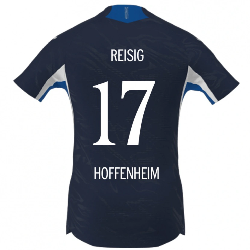 Danxen Kid Ruben Reisig #17 Navy White Home Jersey 2025/26 T-Shirt