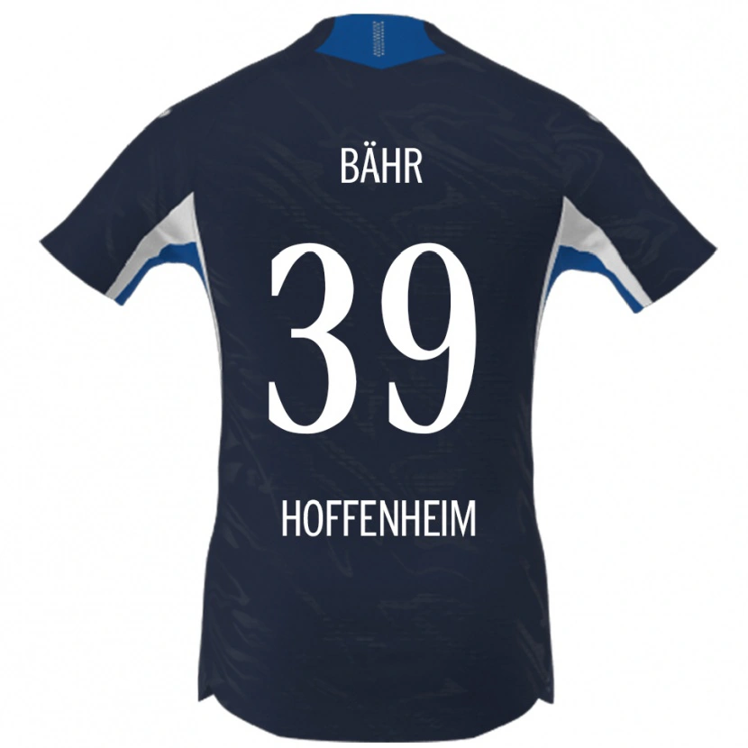 Danxen Kid Florian Bähr #39 Navy White Home Jersey 2025/26 T-Shirt