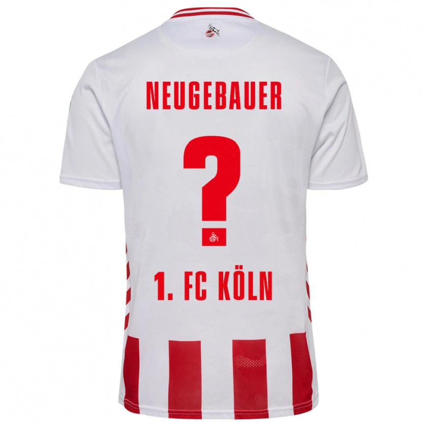 Danxen Kid Simon Neugebauer #0 White Red Home Jersey 2025/26 T-Shirt