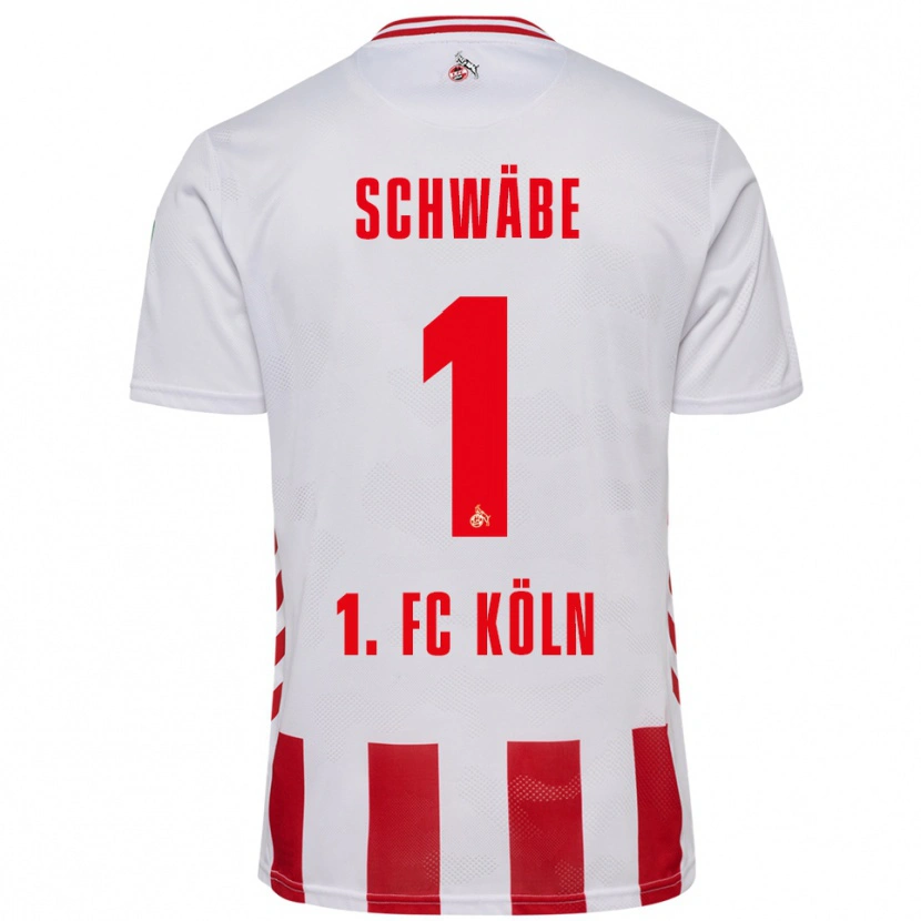 Danxen Kid Marvin Schwäbe #1 White Red Home Jersey 2025/26 T-Shirt