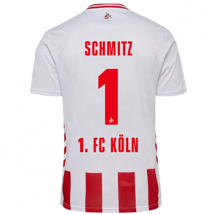 Danxen Kid Lisa Schmitz #1 White Red Home Jersey 2025/26 T-Shirt