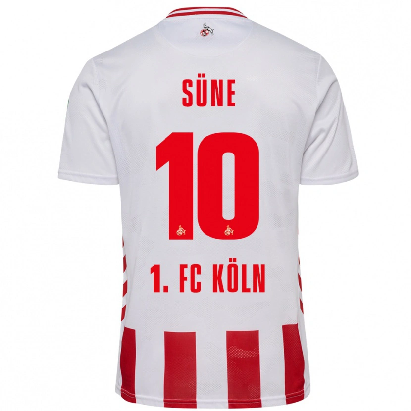 Danxen Kid Arda Süne #10 White Red Home Jersey 2025/26 T-Shirt