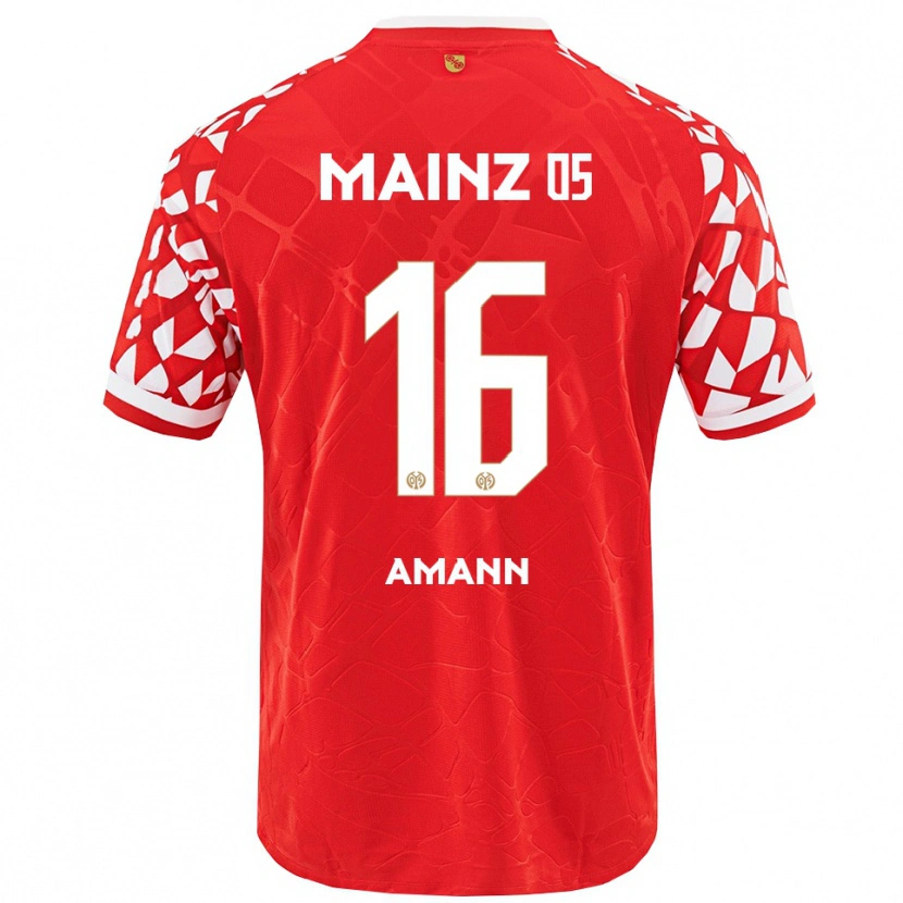 Danxen Kid Jason Amann #16 Red White Home Jersey 2025/26 T-Shirt