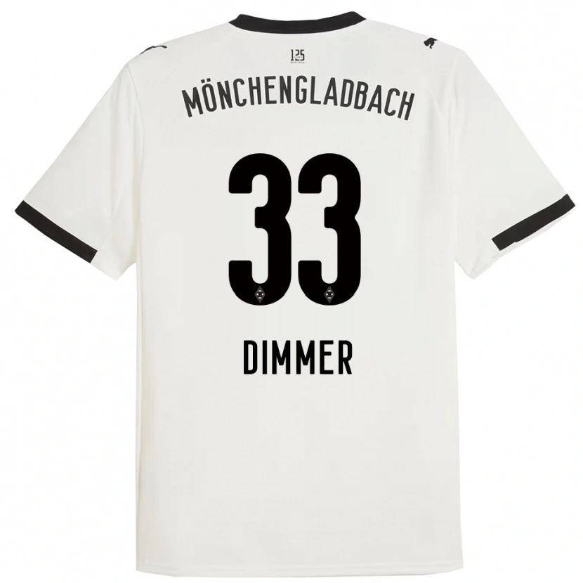 Danxen Kid Florian Dimmer #33 White Black Home Jersey 2025/26 T-Shirt