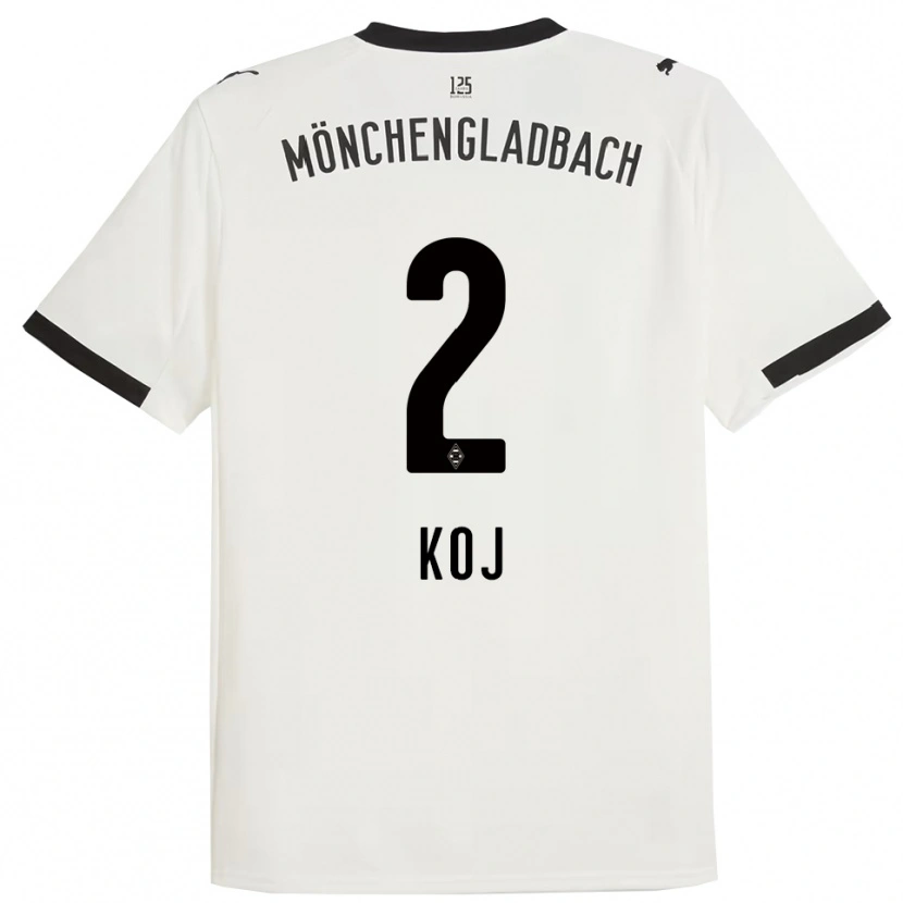 Danxen Kid Julia Koj #2 White Black Home Jersey 2025/26 T-Shirt