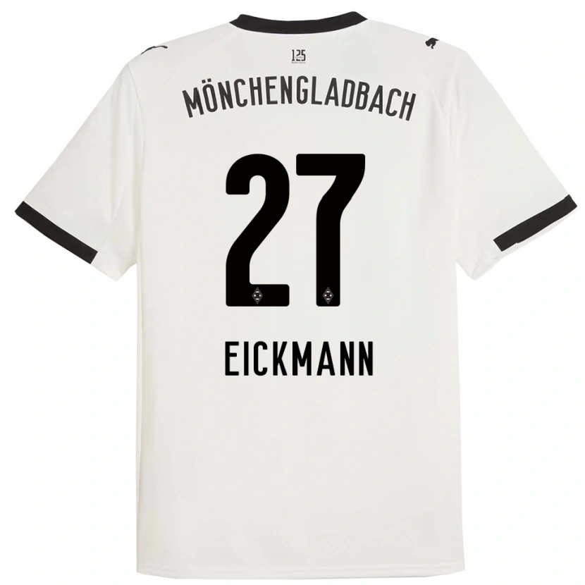 Danxen Kid Mia Eickmann #27 White Black Home Jersey 2025/26 T-Shirt