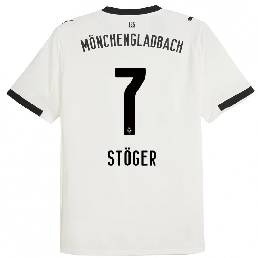 Danxen Kid Kevin Stöger #7 White Black Home Jersey 2025/26 T-Shirt