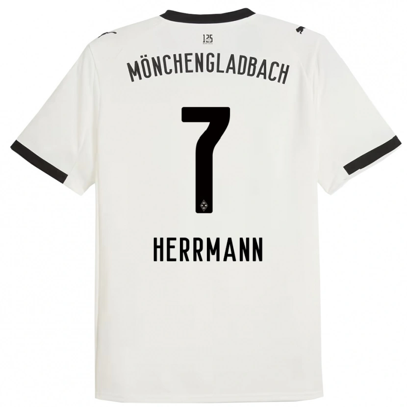 Danxen Kid Patrick Herrmann #7 White Black Home Jersey 2025/26 T-Shirt