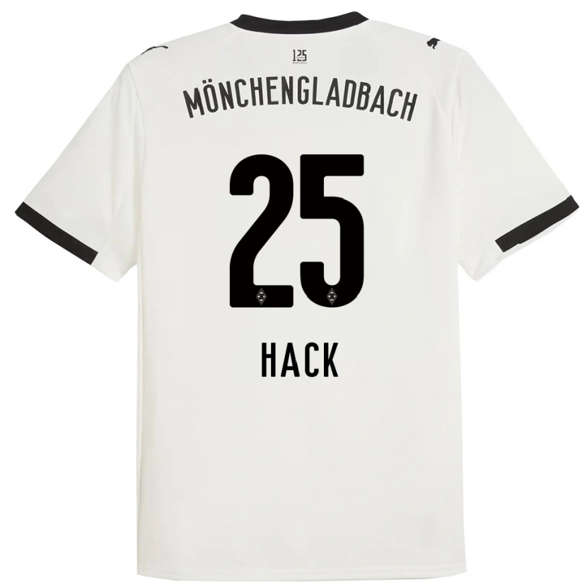Danxen Kid Robin Hack #25 White Black Home Jersey 2025/26 T-Shirt