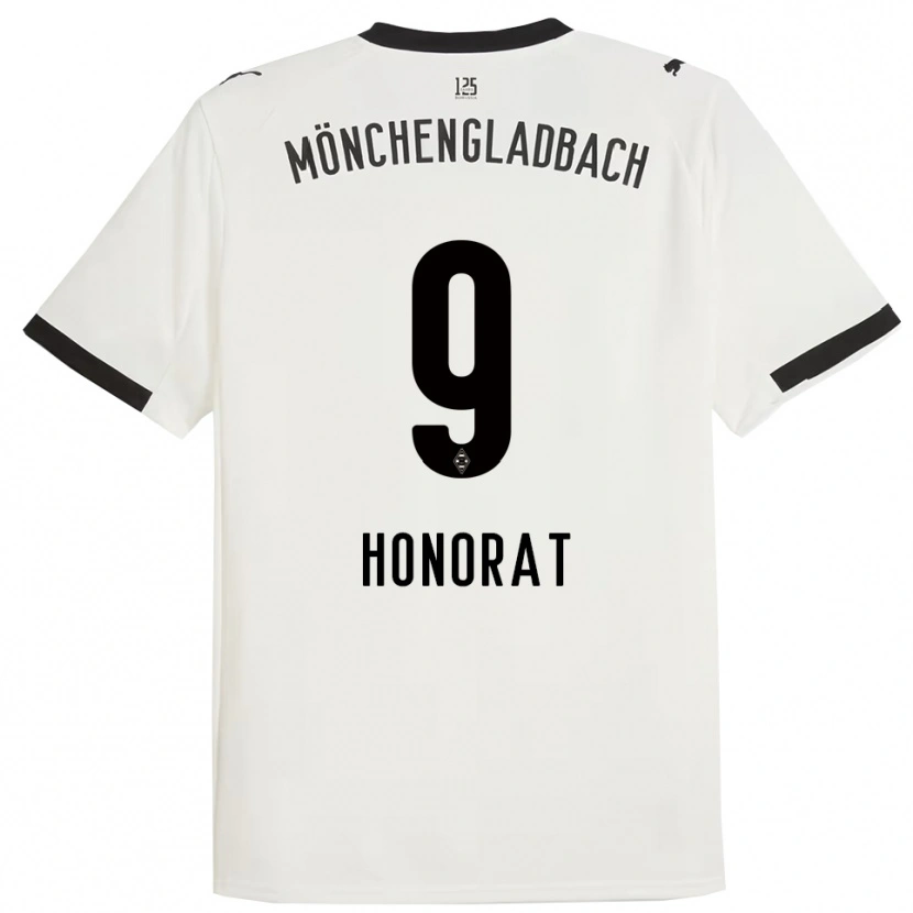 Danxen Kid Franck Honorat #9 White Black Home Jersey 2025/26 T-Shirt