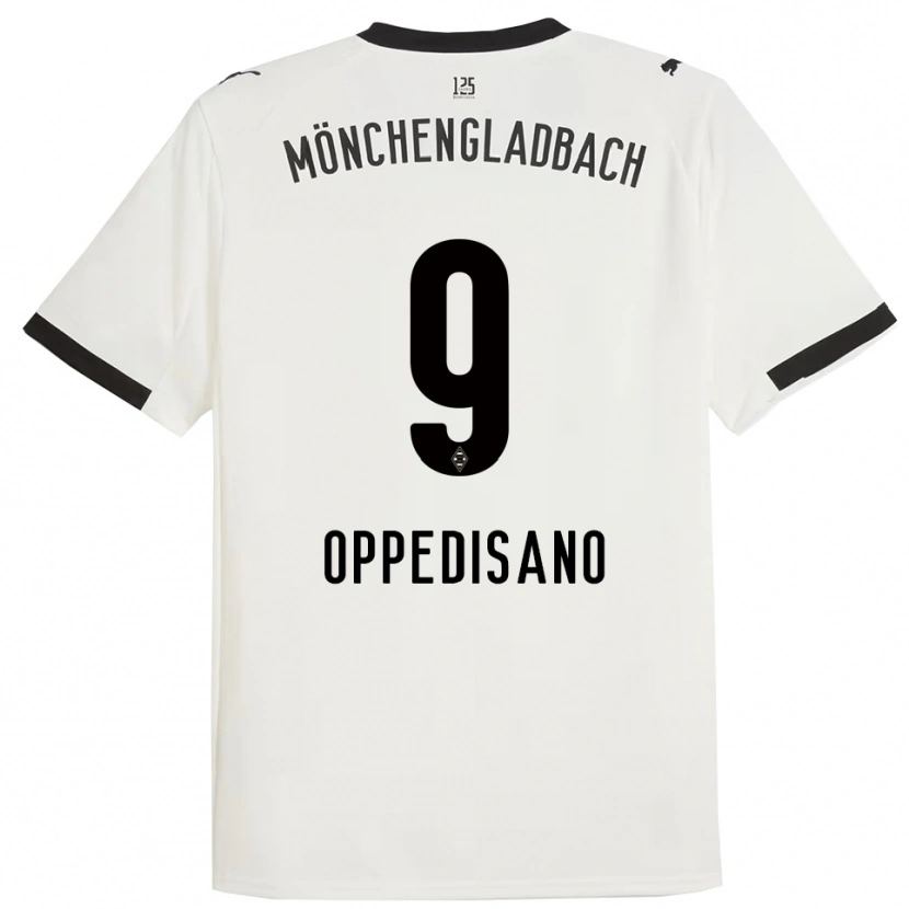 Danxen Kid Valentina Oppedisano #9 White Black Home Jersey 2025/26 T-Shirt