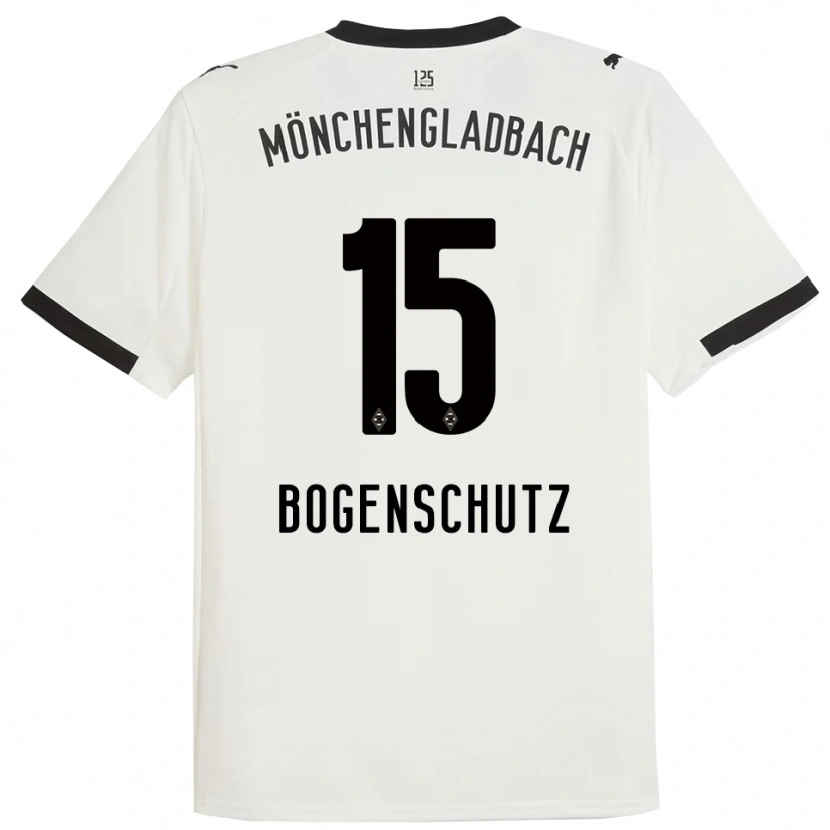 Danxen Kid Kerstin Bogenschutz #15 White Black Home Jersey 2025/26 T-Shirt