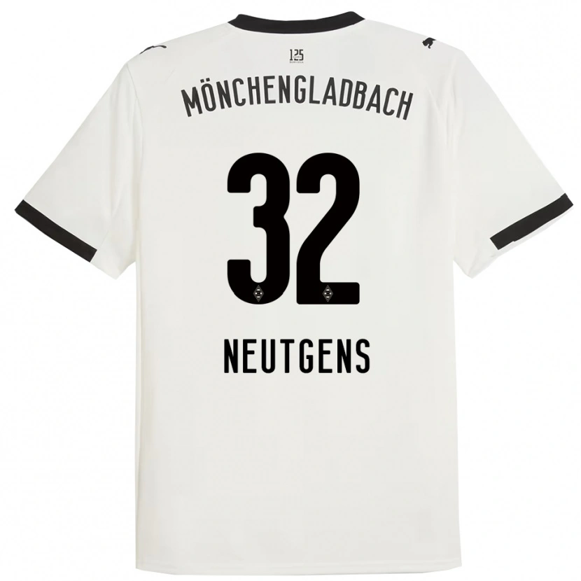 Danxen Kid Maximilian Neutgens #32 White Black Home Jersey 2025/26 T-Shirt