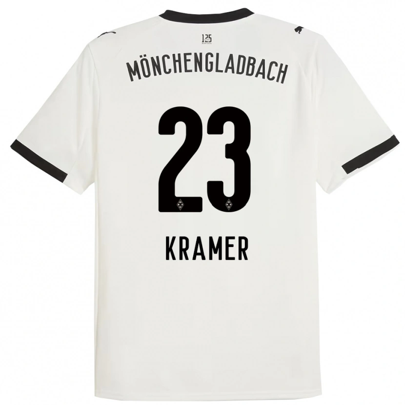 Danxen Kid Christoph Kramer #23 White Black Home Jersey 2025/26 T-Shirt