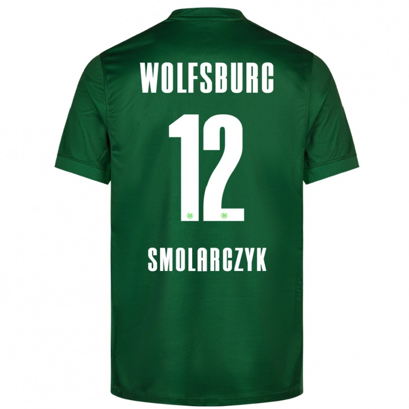 Danxen Kid Nelly Smolarczyk #12 Green White Home Jersey 2025/26 T-Shirt