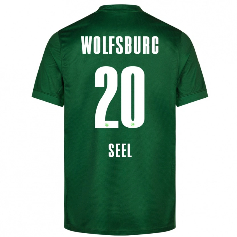 Danxen Kid William Seel #20 Green White Home Jersey 2025/26 T-Shirt