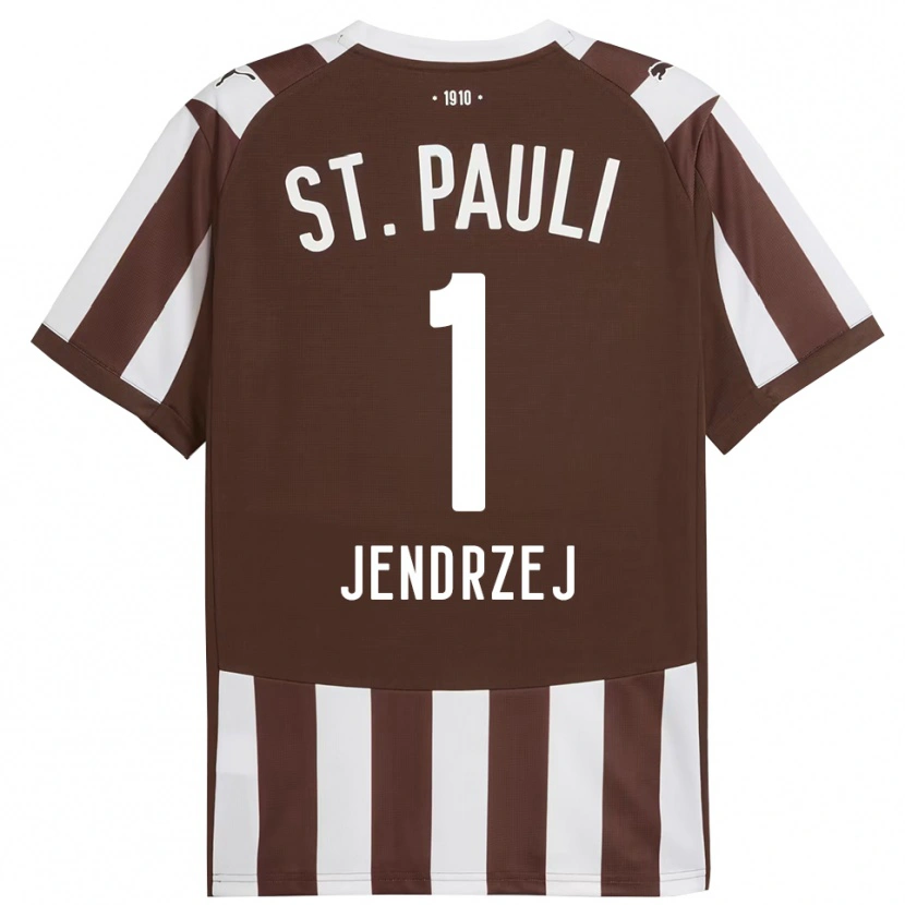 Danxen Kid Kevin Jendrzej #1 Coffee White Home Jersey 2025/26 T-Shirt