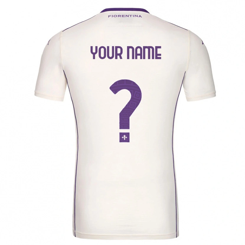Danxen Kid Your Name #0 White Purple Red Away Jersey 2025/26 T-Shirt