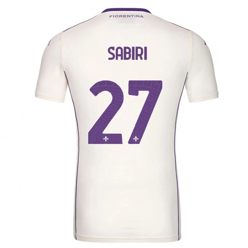 Danxen Kid Abdelhamid Sabiri #27 White Purple Red Away Jersey 2025/26 T-Shirt