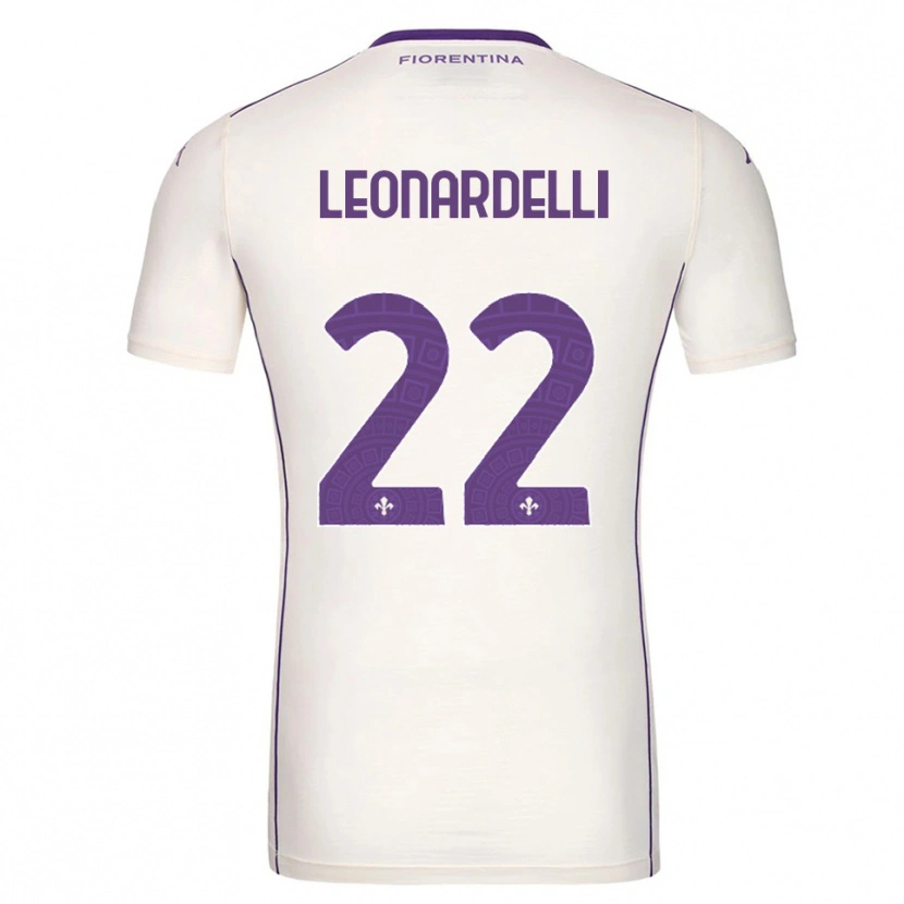 Danxen Kid Pietro Leonardelli #22 White Purple Red Away Jersey 2025/26 T-Shirt