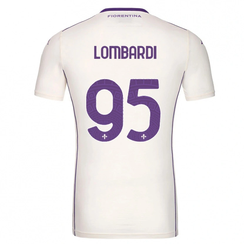 Danxen Kid Emma Lombardi #95 White Purple Red Away Jersey 2025/26 T-Shirt