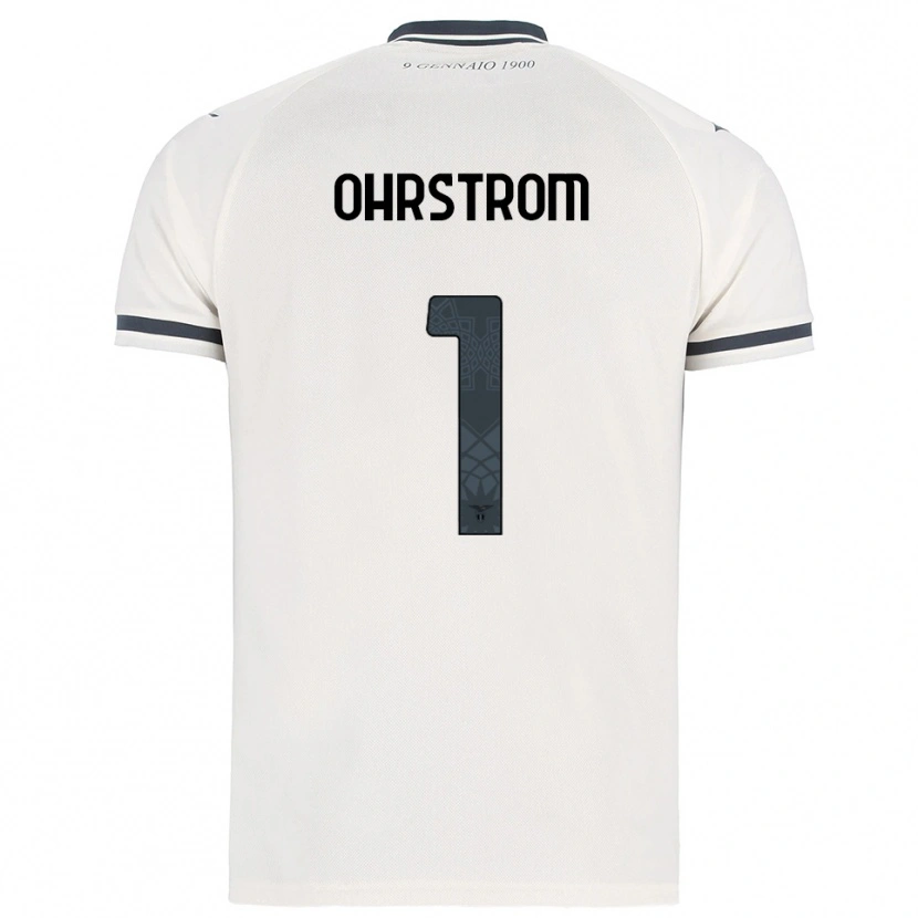 Danxen Kid Stephanie Ohrstrom #1 White Navy Away Jersey 2025/26 T-Shirt