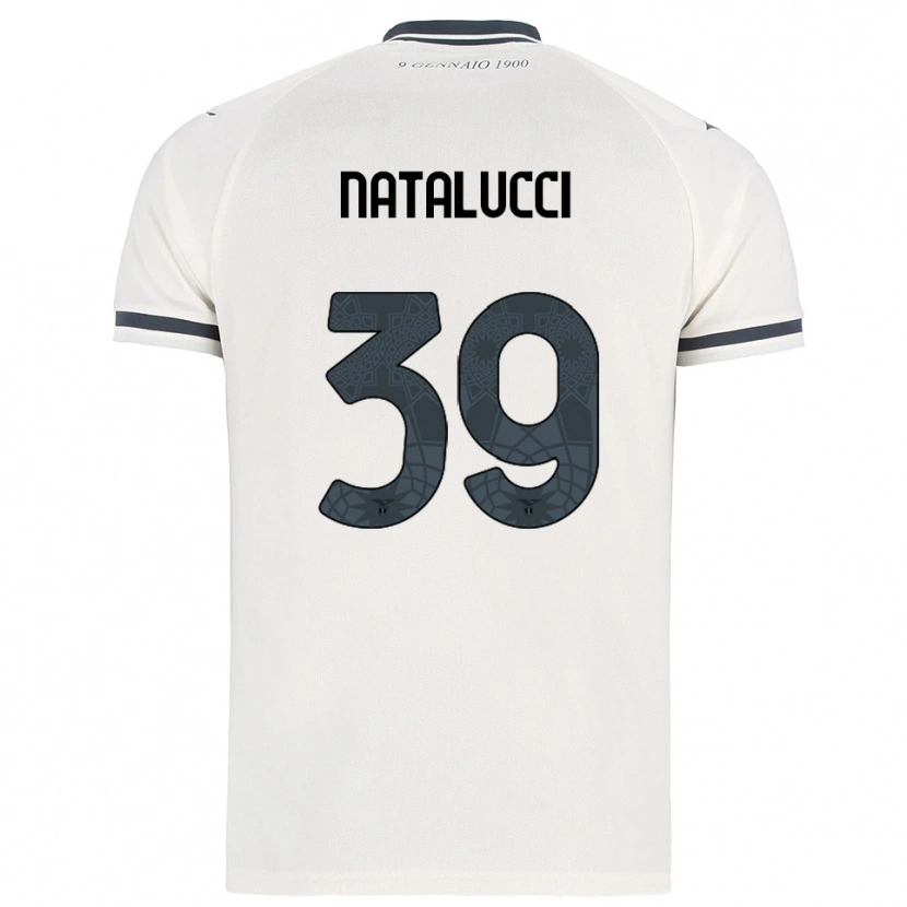 Danxen Kid Serena Natalucci #39 White Navy Away Jersey 2025/26 T-Shirt