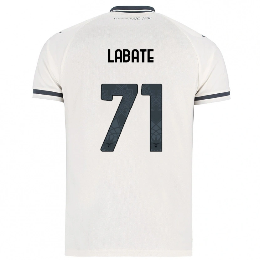 Danxen Kid Camilla Labate #71 White Navy Away Jersey 2025/26 T-Shirt