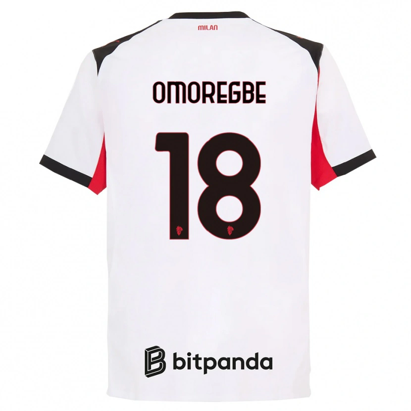 Danxen Kid Bob Murphy Omoregbe #18 White Black Away Jersey 2025/26 T-Shirt