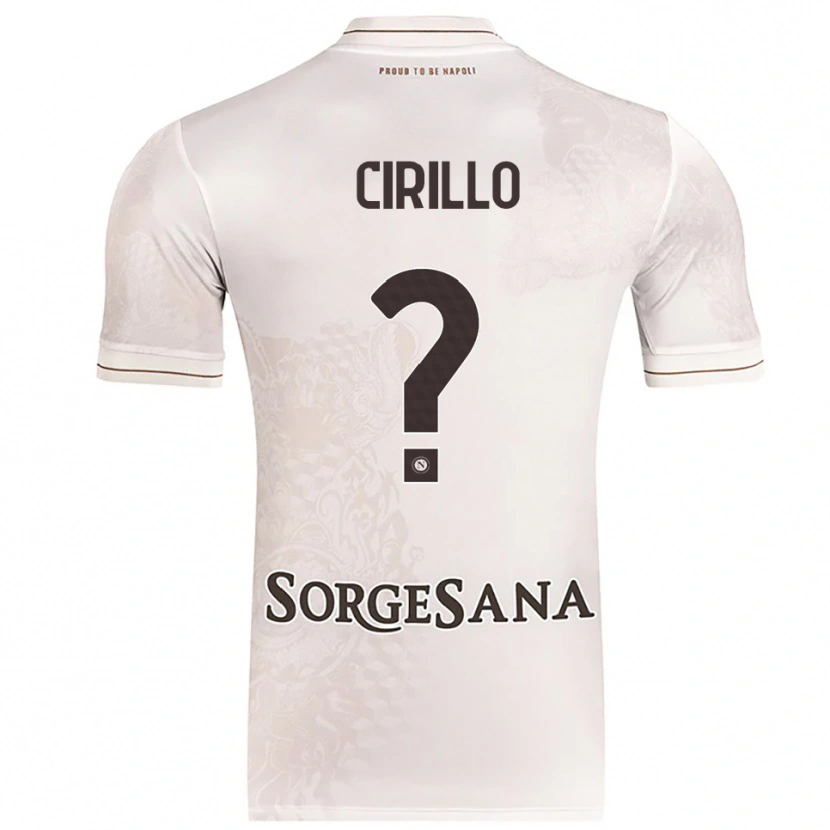 Danxen Kid Gioele Cirillo #0 Champagne Brown Away Jersey 2025/26 T-Shirt