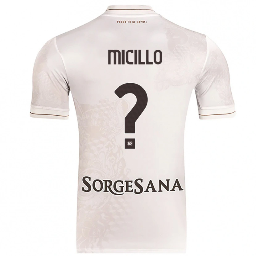 Danxen Kid Salvatore Micillo #0 Champagne Brown Away Jersey 2025/26 T-Shirt