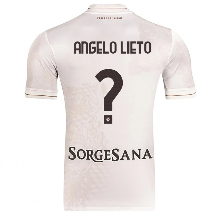 Danxen Kid Angelo Lieto #0 Champagne Brown Away Jersey 2025/26 T-Shirt