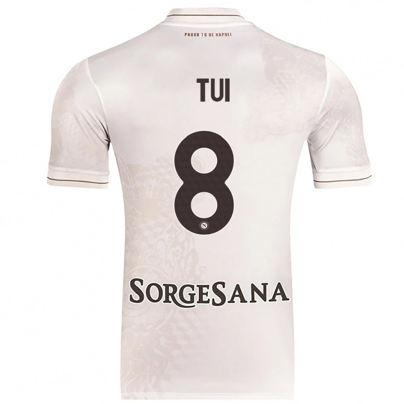 Danxen Kid Sara Tui #8 Champagne Brown Away Jersey 2025/26 T-Shirt