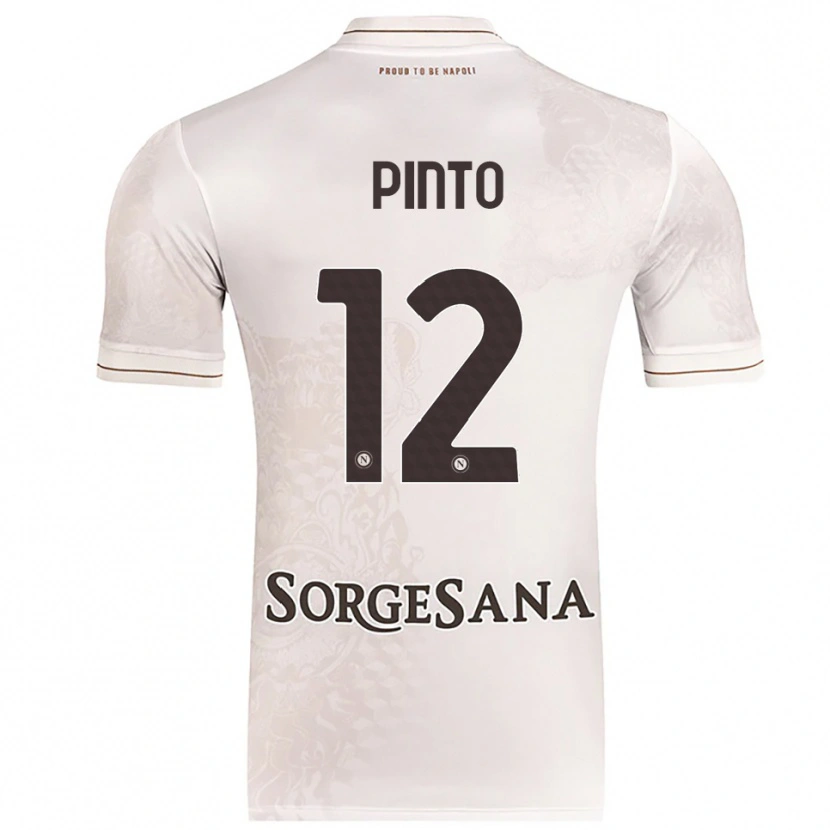 Danxen Kid Ciro Pinto #12 Champagne Brown Away Jersey 2025/26 T-Shirt