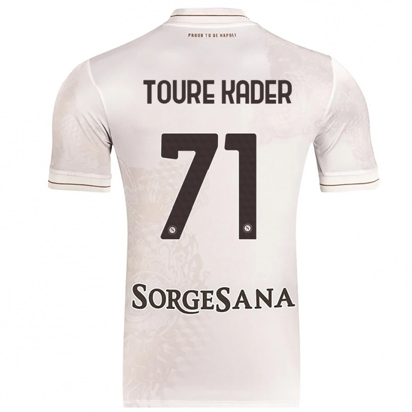 Danxen Kid Aziz Toure Kader #71 Champagne Brown Away Jersey 2025/26 T-Shirt